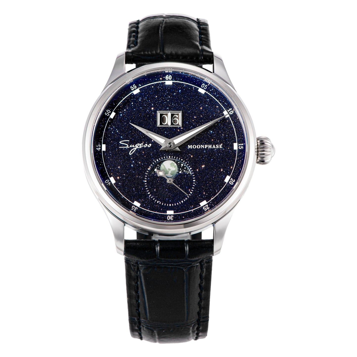 MoonPhase Master SU2528STRA-V3 (Ship From Canada)