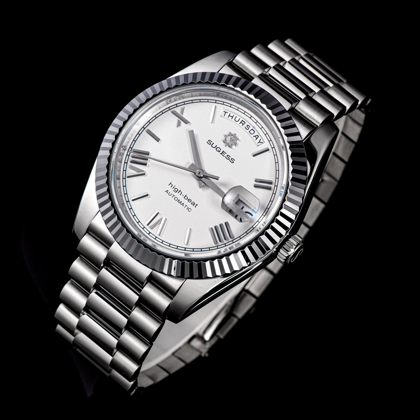 Heritage S433 DD Date and Day Display Stainless-Steel Automatic