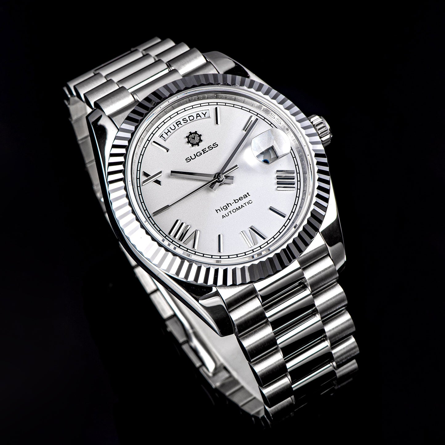 Heritage S433 DD Date and Day Display Stainless-Steel Automatic