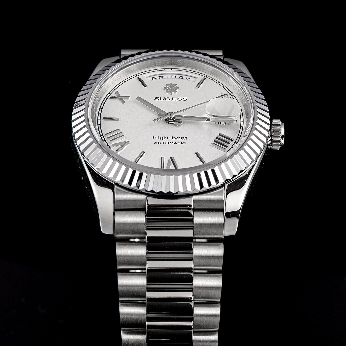 Heritage S433 DD Date and Day Display Stainless-Steel Automatic