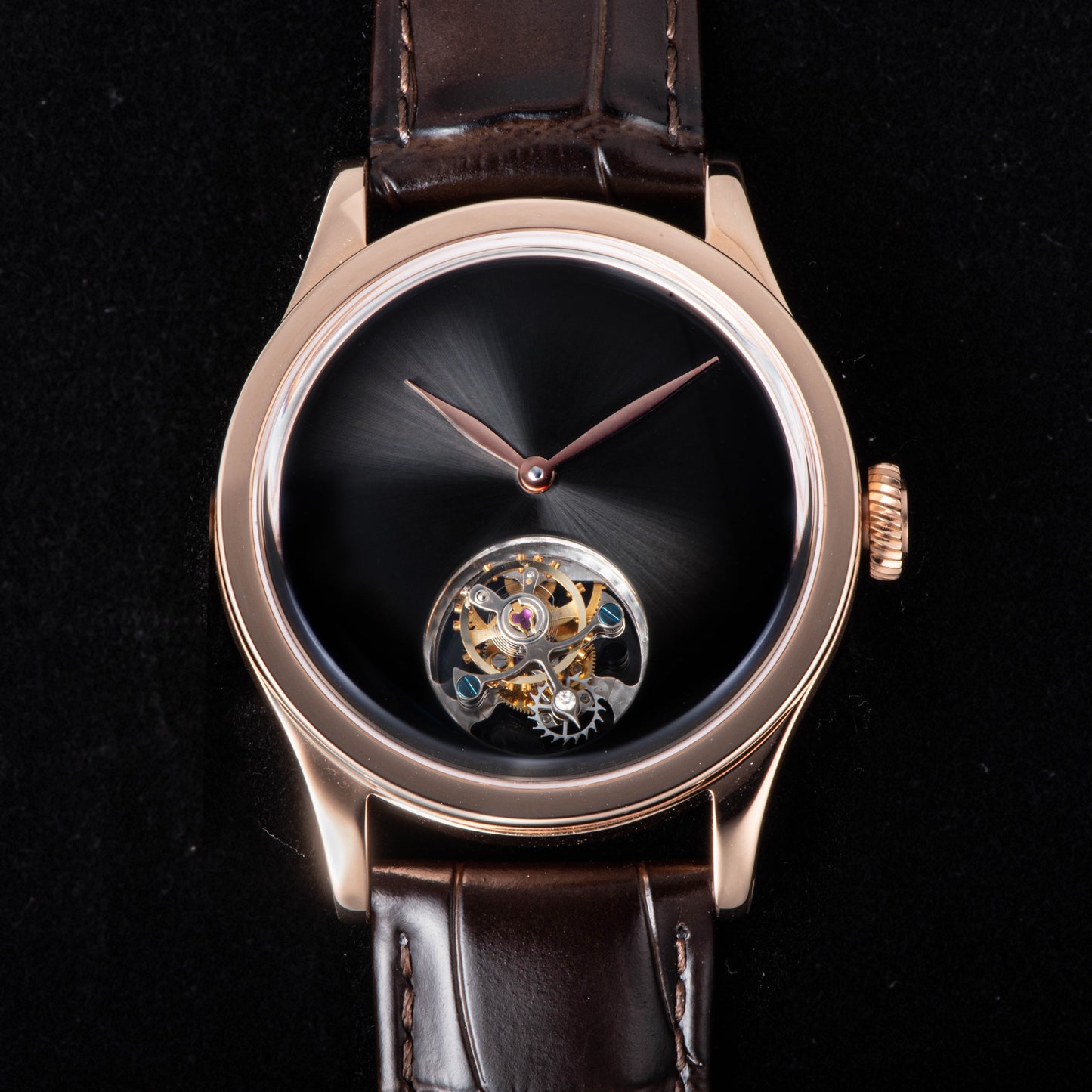 Tourbillon Master SU8000MRGR Rose Gold Case Grey Dial