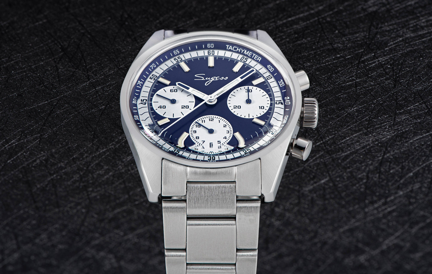 Chrono Heritage 442 Chronograph Special Dial Swan Neck Regulator