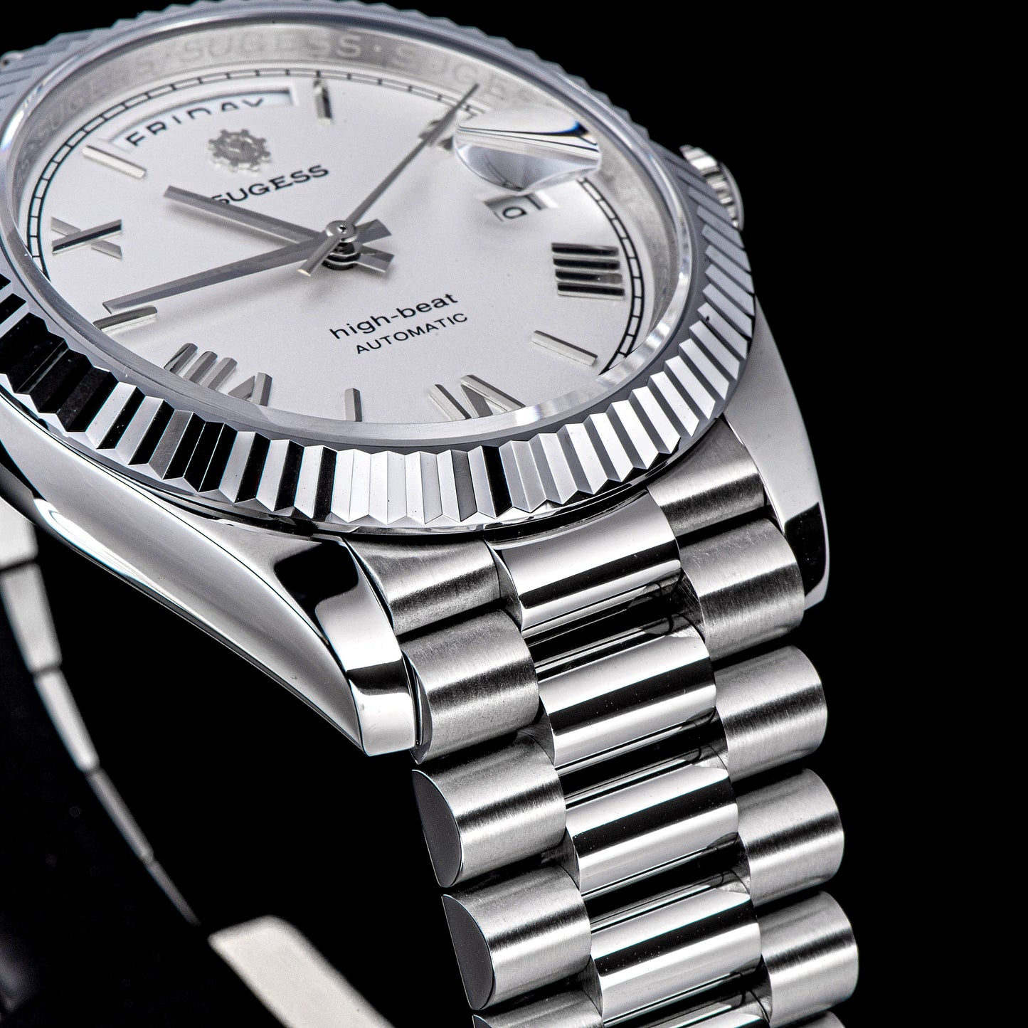 Heritage S433 DD Date and Day Display Stainless-Steel Automatic