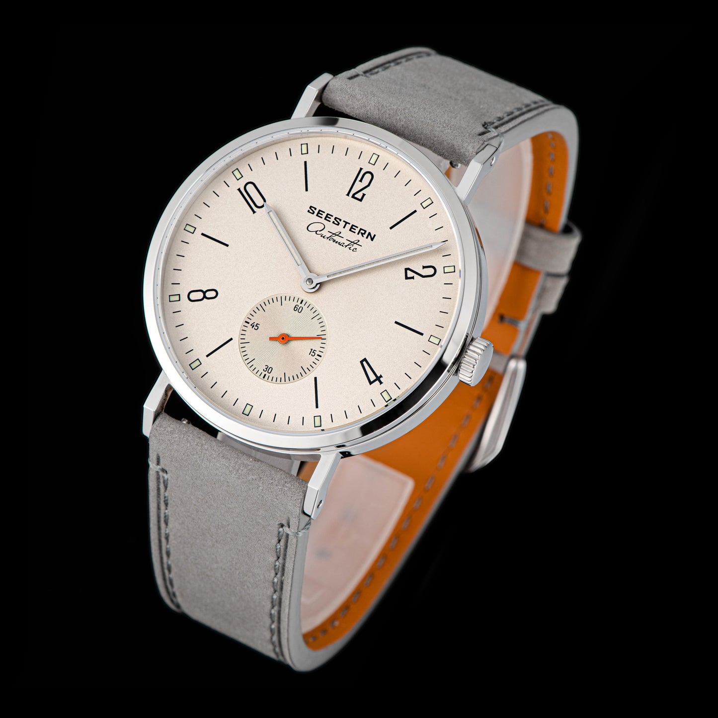 Seestern Automatic S382 38mm Creamy Dial Classic Automatic Watch