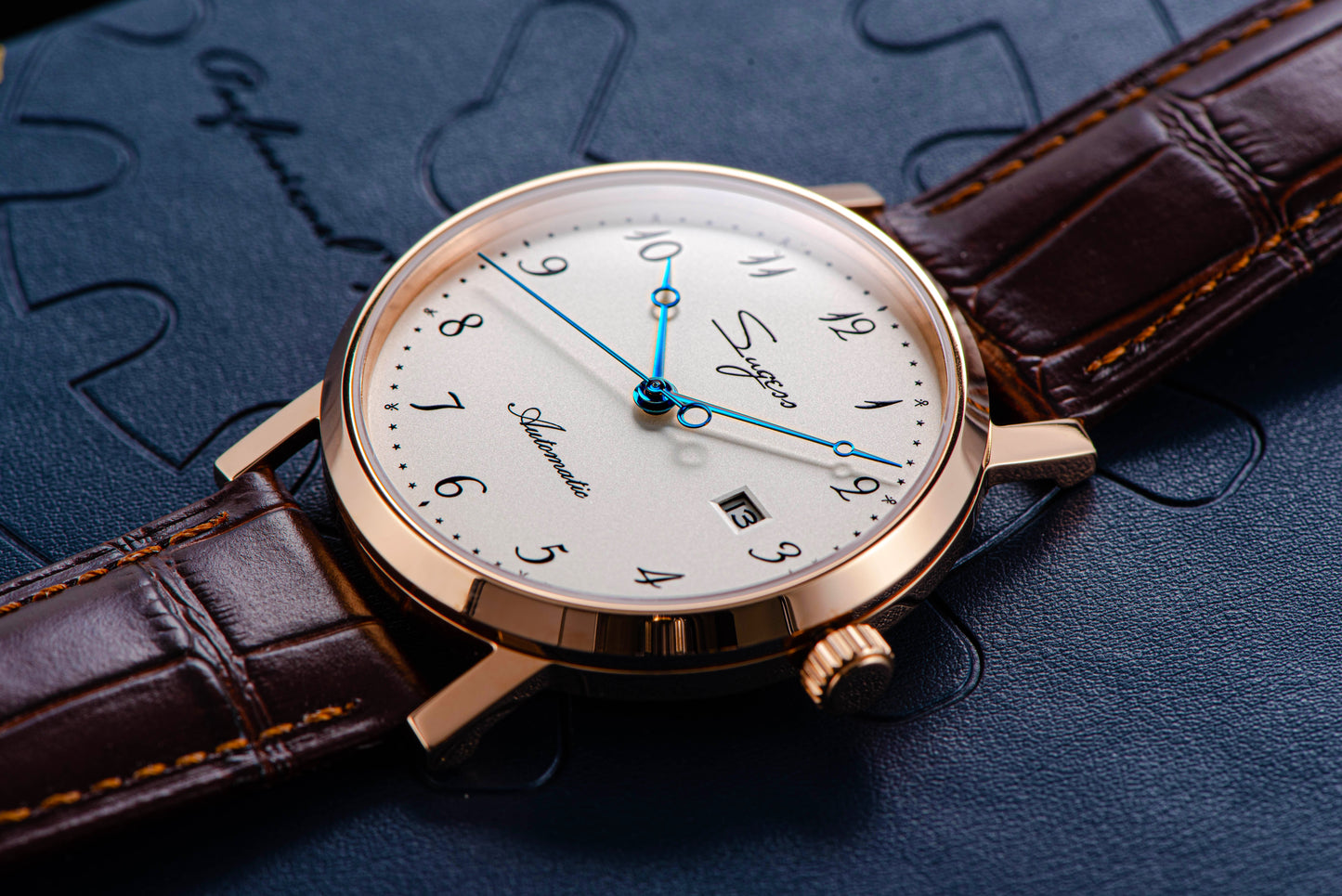 Slim Master SU9015RW Rose Gold Automatic