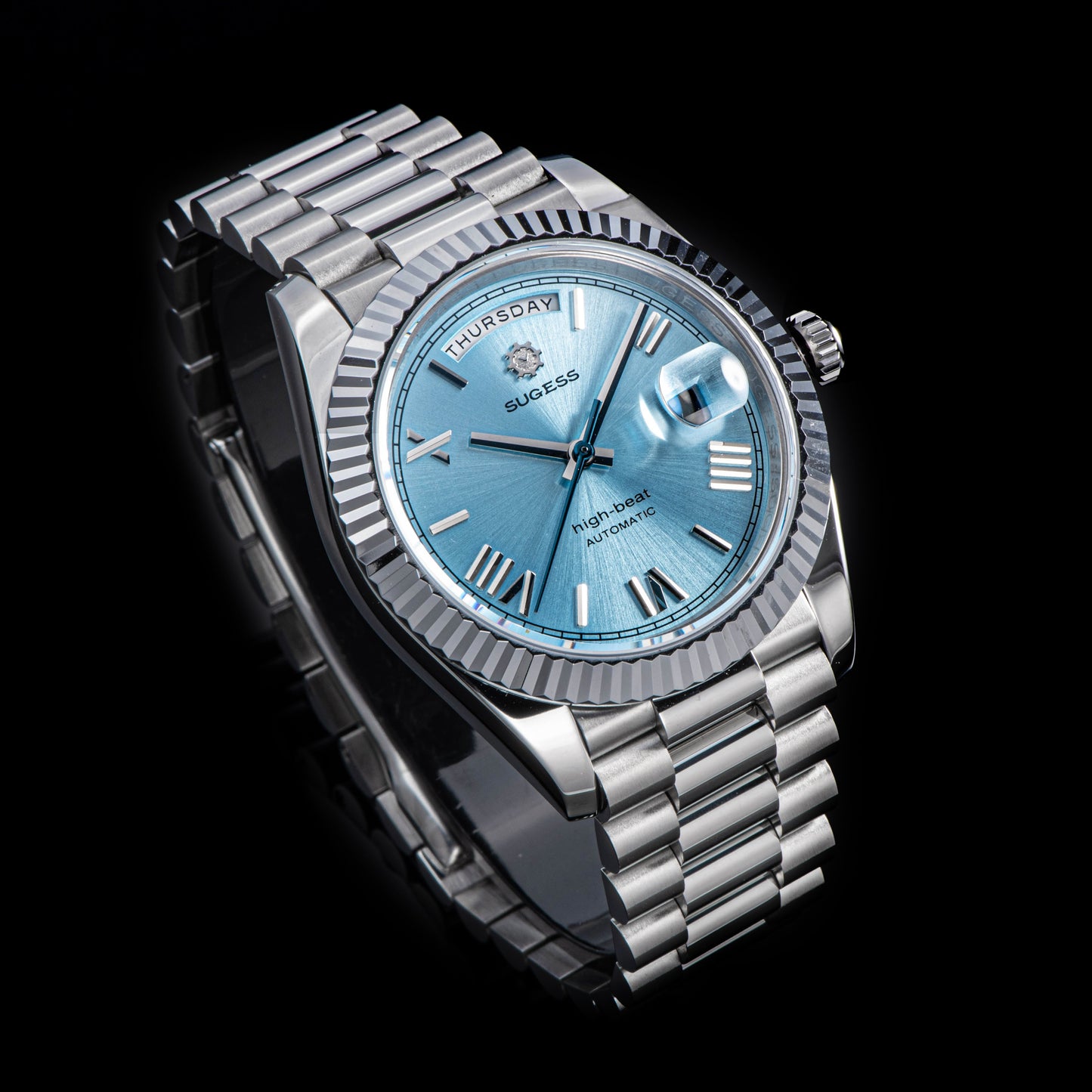 Heritage S433 DD Date and Day Display Stainless-Steel Automatic