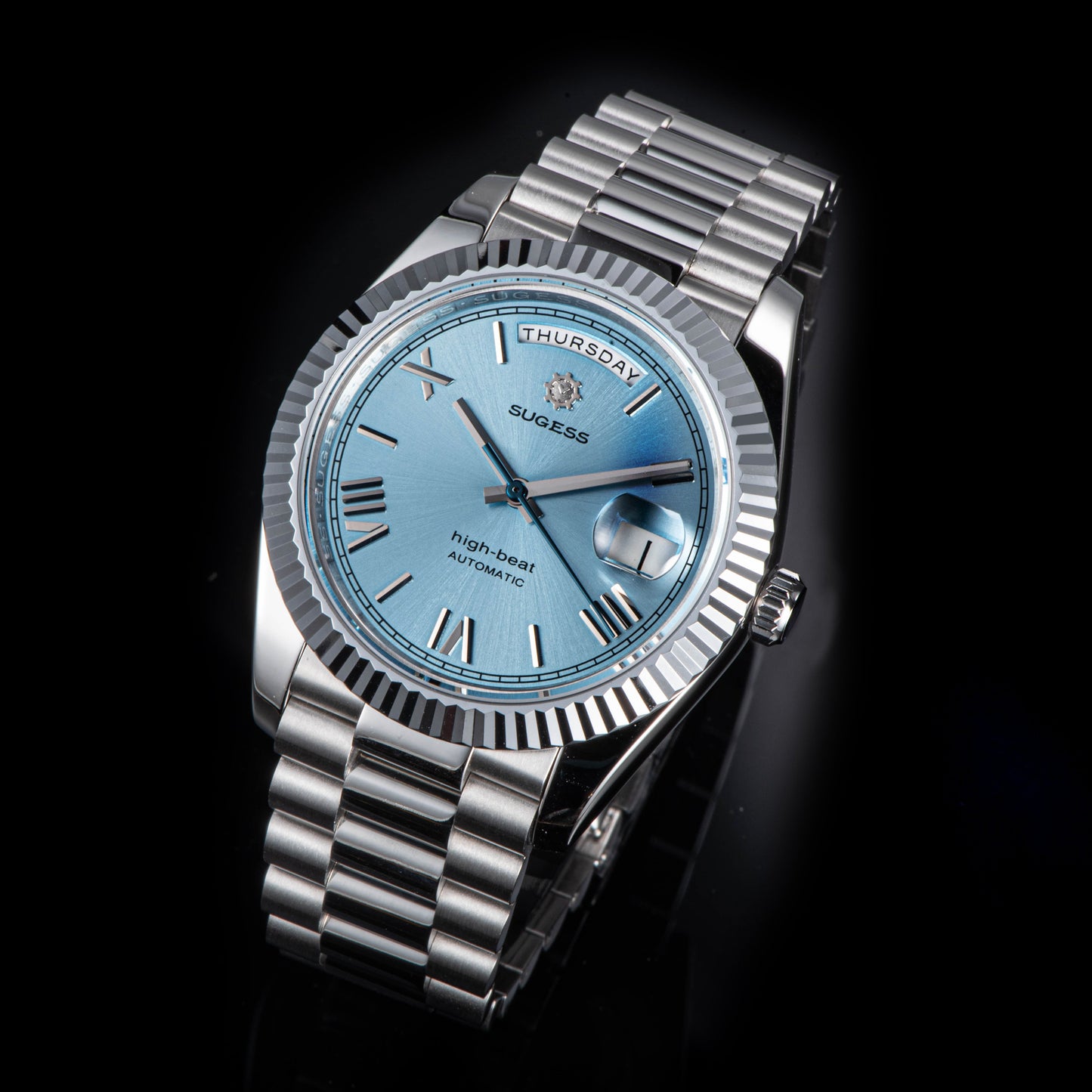 Heritage S433 DD Date and Day Display Stainless-Steel Automatic