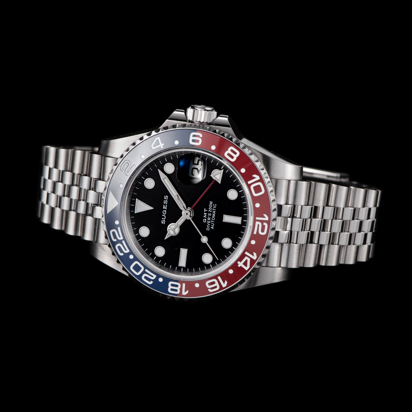 GMT DIVER'S SU126710BLRO Red & Blue Bezel Pepsi Jubilee Bracelet (2024 Updated version)