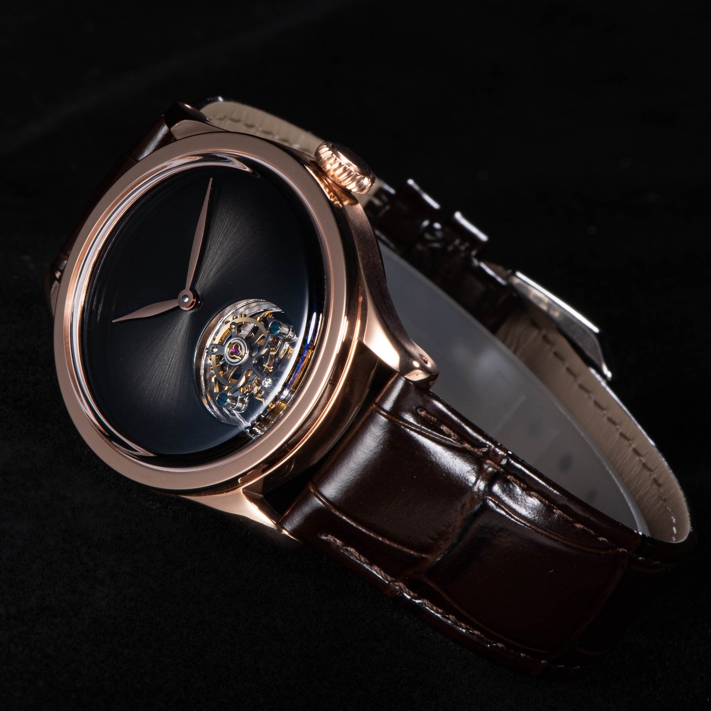 Tourbillon Master SU8000MRGR Rose Gold Case Grey Dial