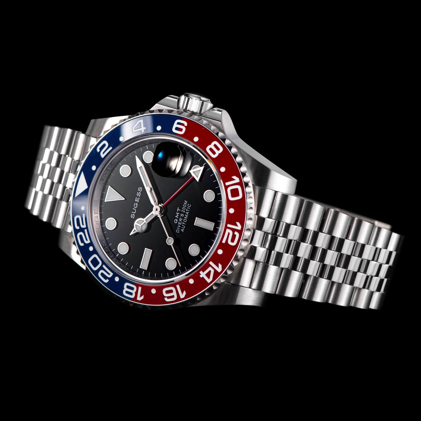 GMT DIVER'S SU126710BLRO Red & Blue Bezel Pepsi Jubilee Bracelet (2024 Updated version)