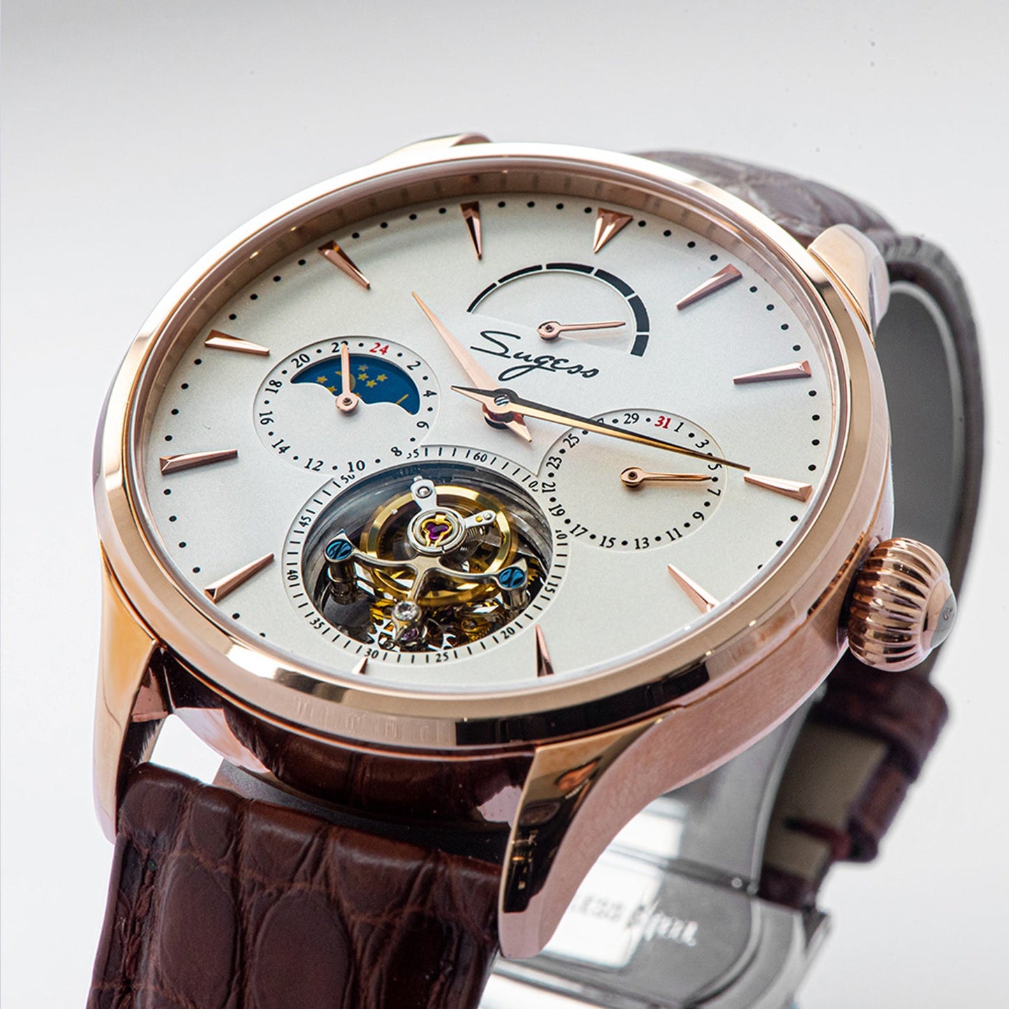 Sugess Tourbillon Master SU8007GW2