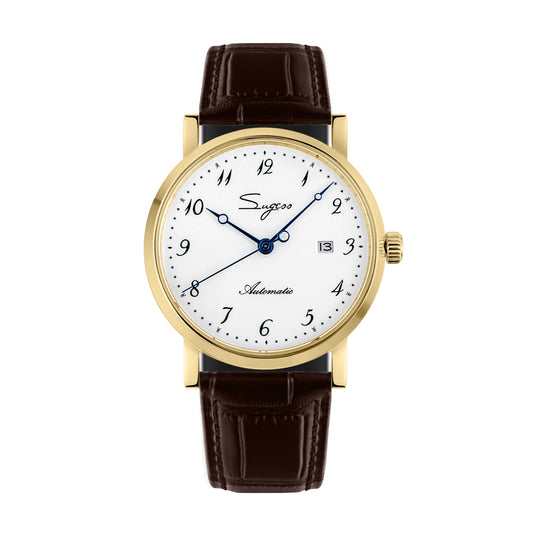 Slim Master SU9015GW Gold Automatic