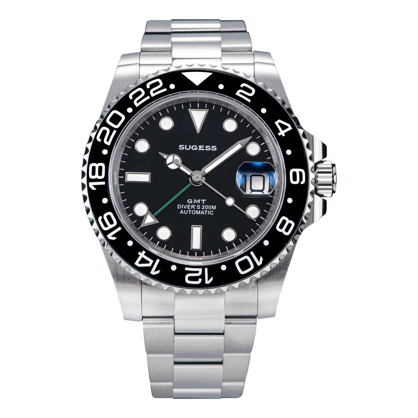 GMT DIVER'S SG116710LN Black Bezel Jubilee Bracelet