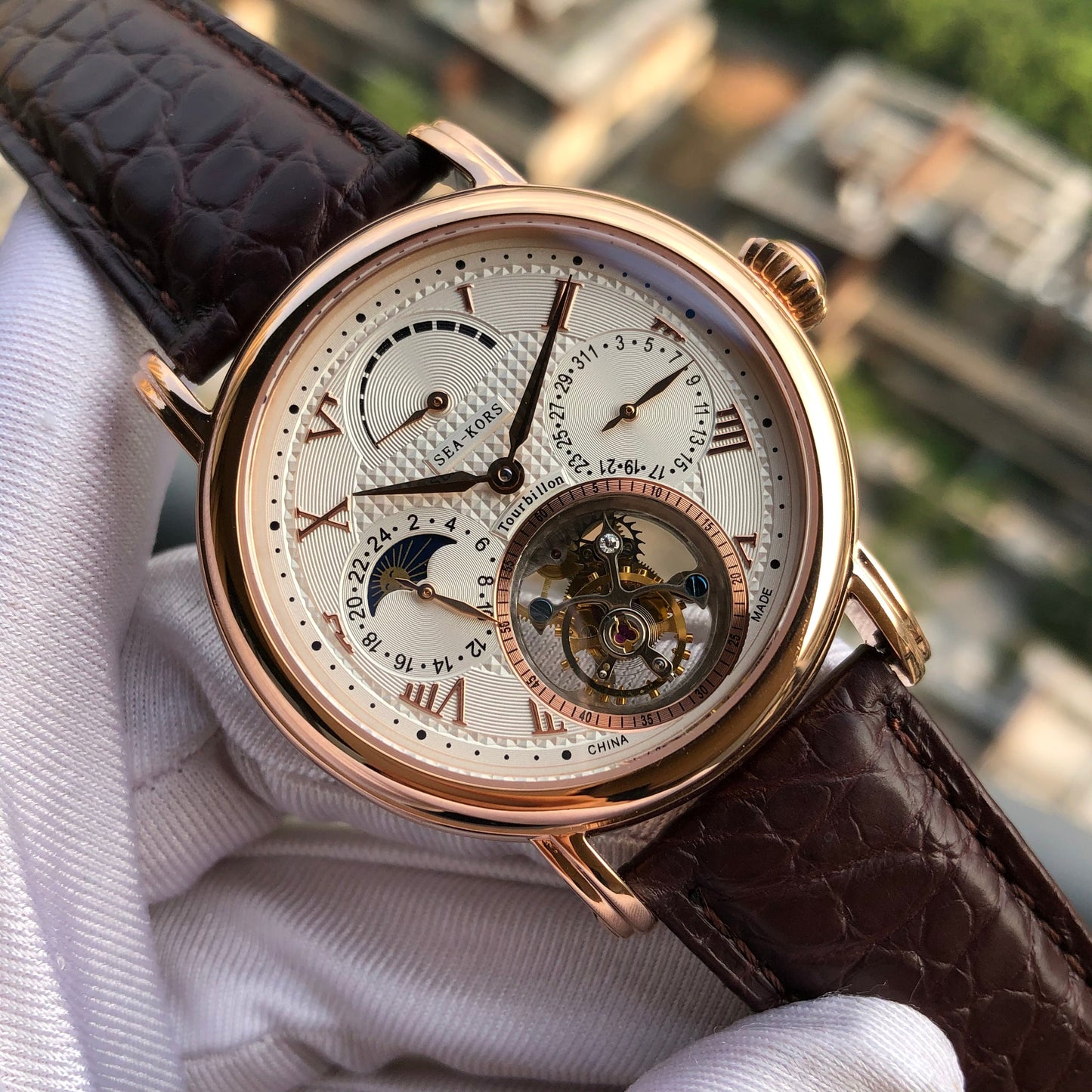 Seakors Tourbillon SE8007GW