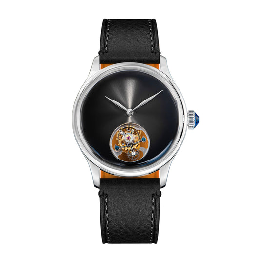 Tourbillon Master S454 Stainless Steel Black Dial