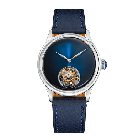 Tourbillon Master S454 Stainless Steel Blue Dial