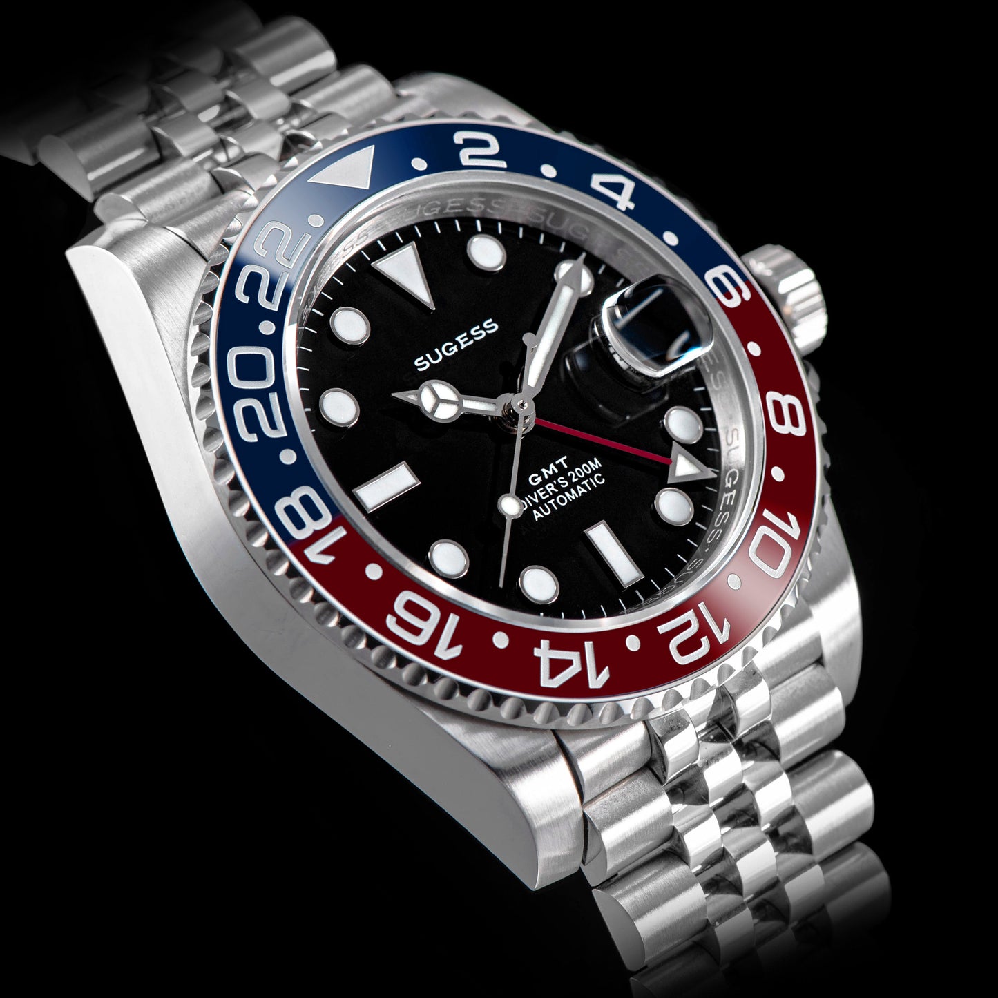 GMT DIVER'S SU126710BLRO Red & Blue Bezel Pepsi Jubilee Bracelet (2024 Updated version)