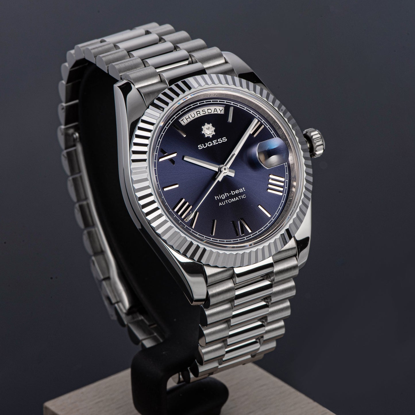 Heritage S433 DD Date and Day Display Stainless-Steel Automatic