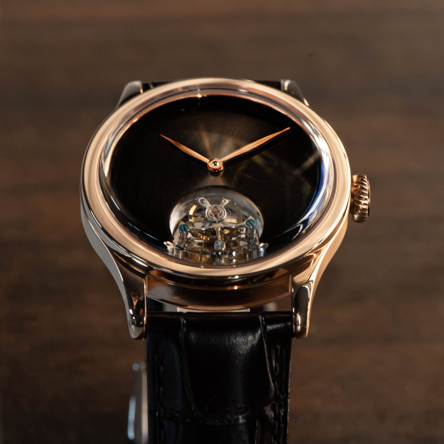 Tourbillon Master SU8000MRGR Rose Gold Case Grey Dial