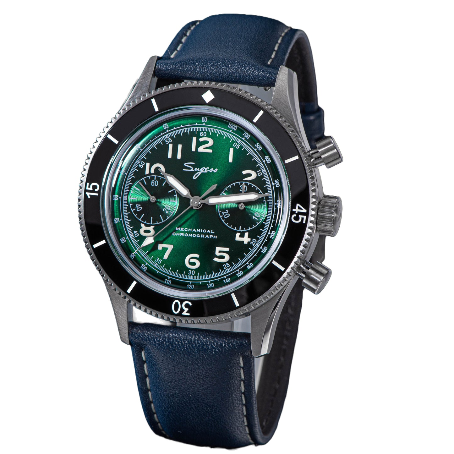 Chrono Heritage 423 Chronograph Green Dial