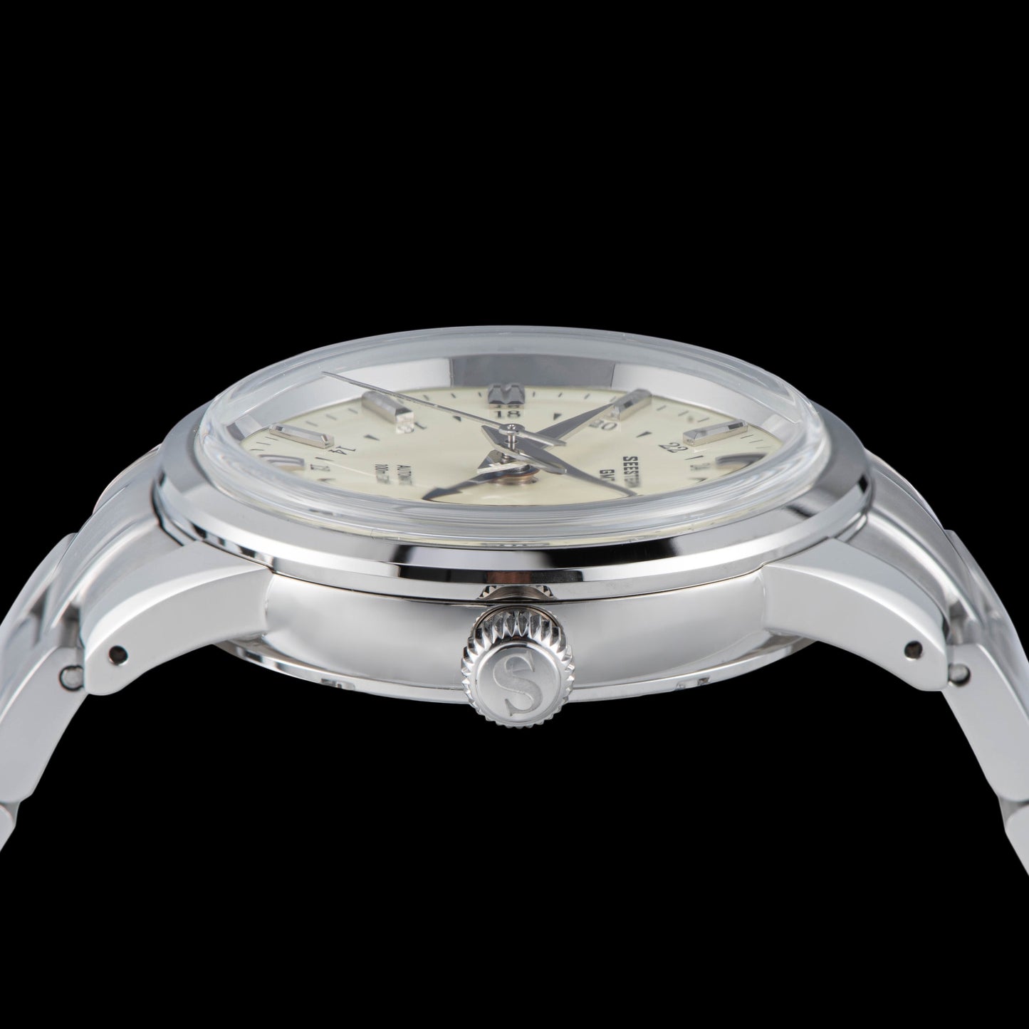 Seestern S446 GMT Watch Creamy Dial (Seiko NH34 GMT movement)