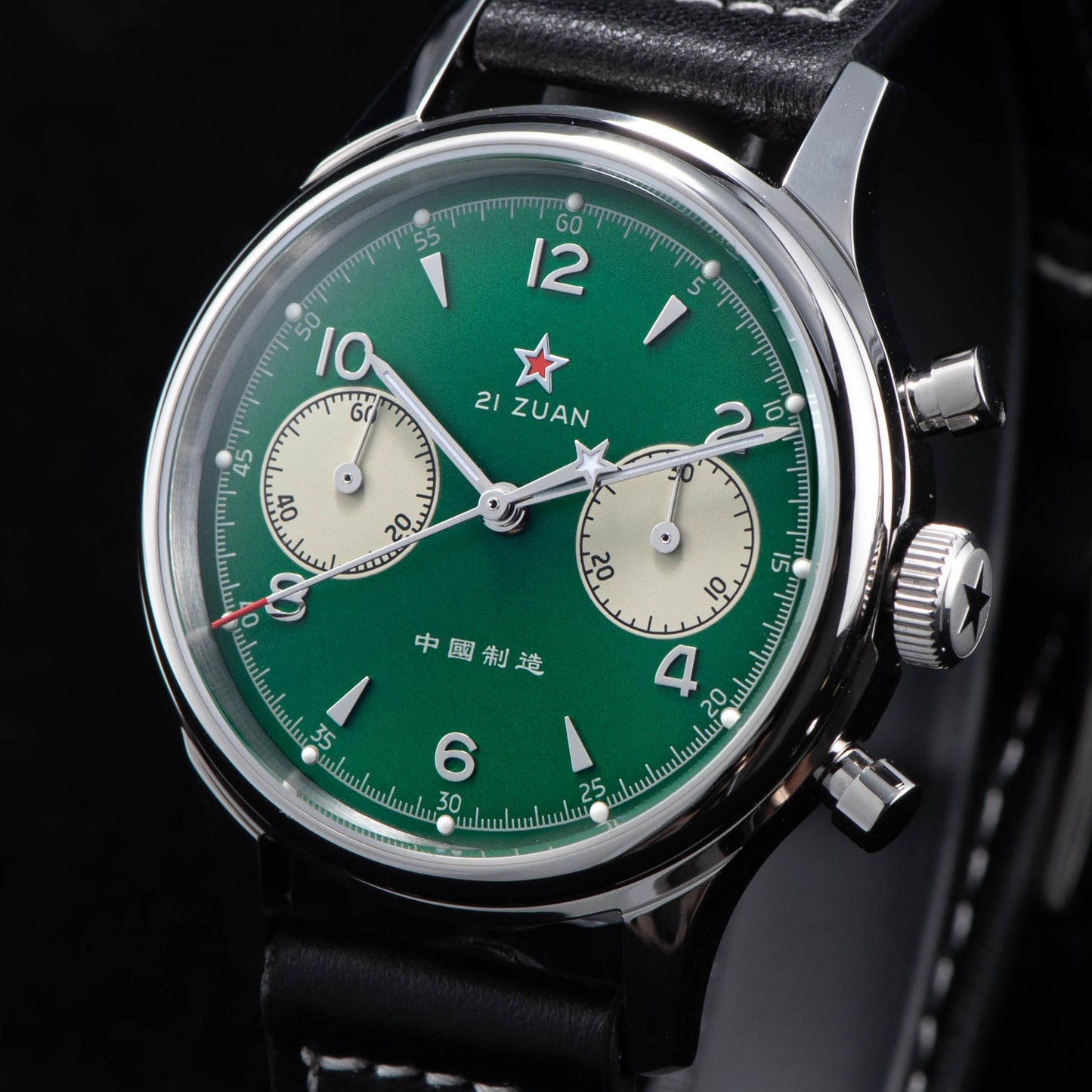 Seagull Movement Watch SU1963G 1963 38mm Green Dial