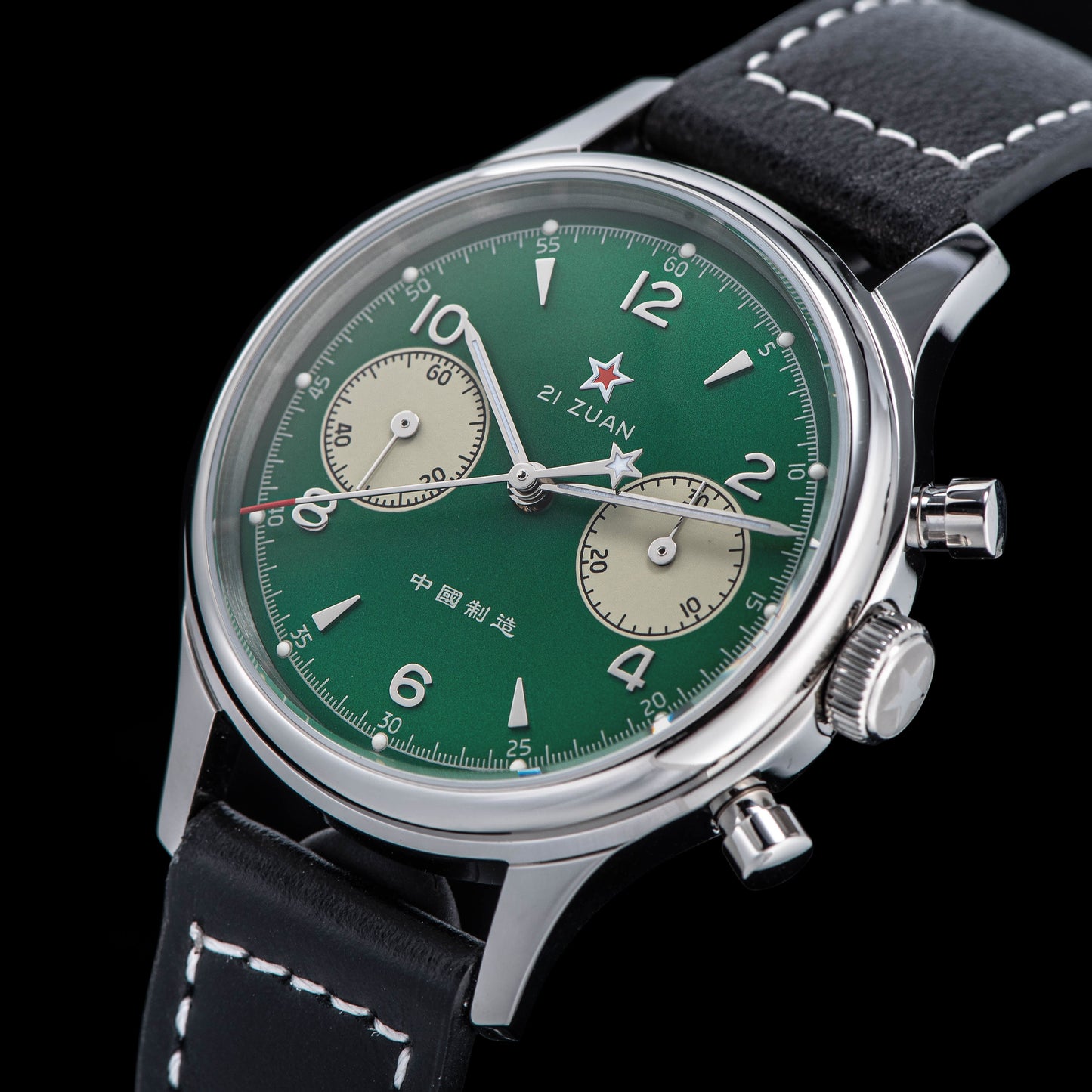 Seagull Movement Watch SU1963G 1963 38mm Green Dial