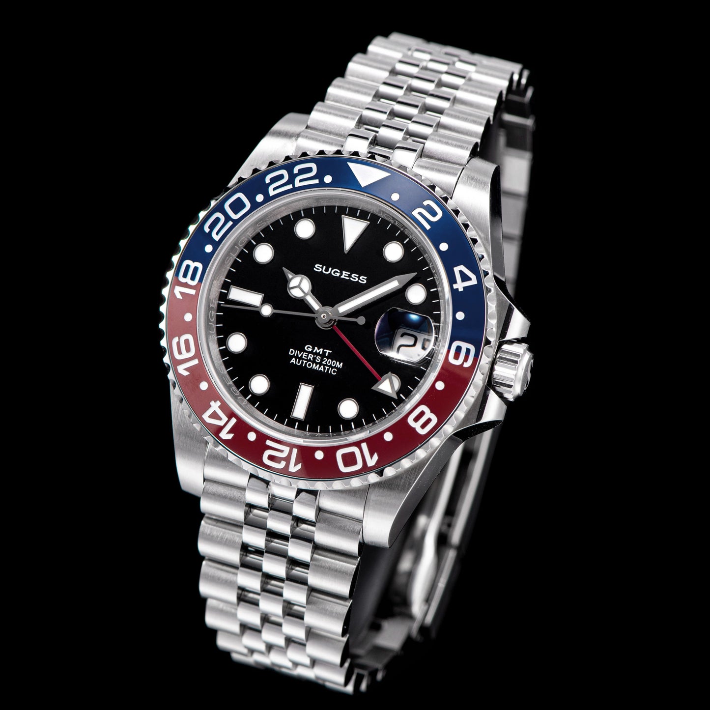 GMT DIVER'S SU126710BLRO Red & Blue Bezel Pepsi Jubilee Bracelet (2024 Updated version)