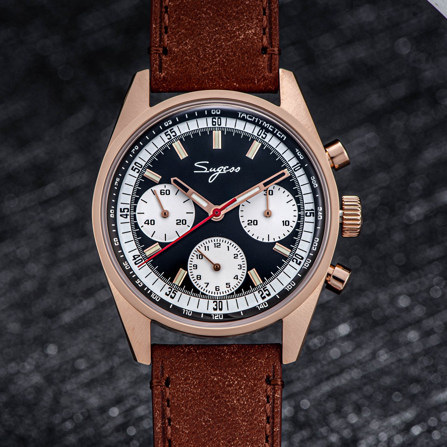 Chrono Heritage 442 Chronograph Special Dial Swan Neck Regulator