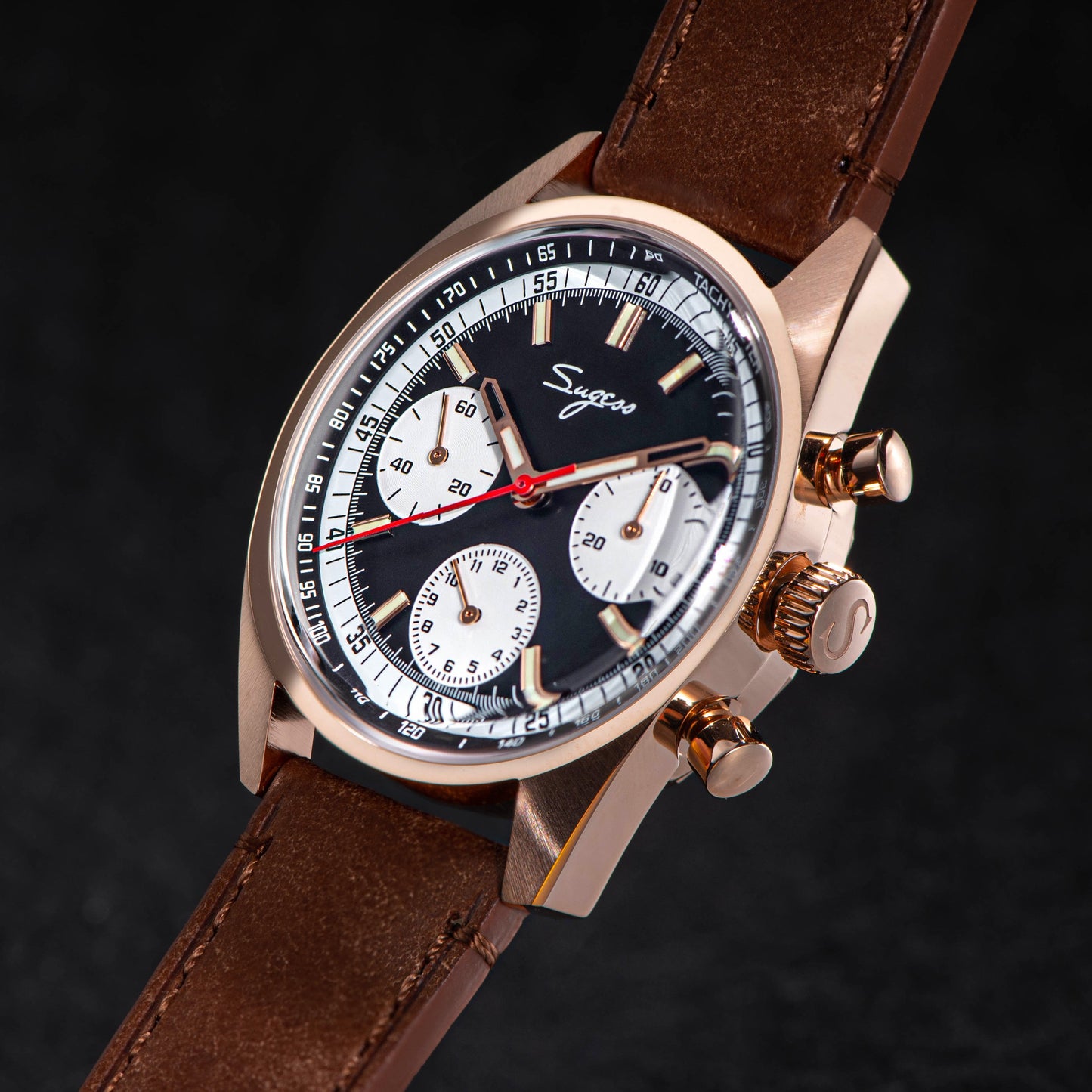 Chrono Heritage 442 Chronograph Special Dial Swan Neck Regulator