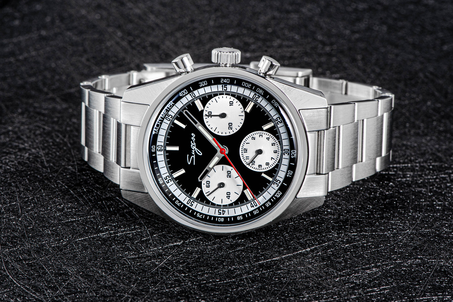 Chrono Heritage 442 Chronograph Special Dial Swan Neck Regulator