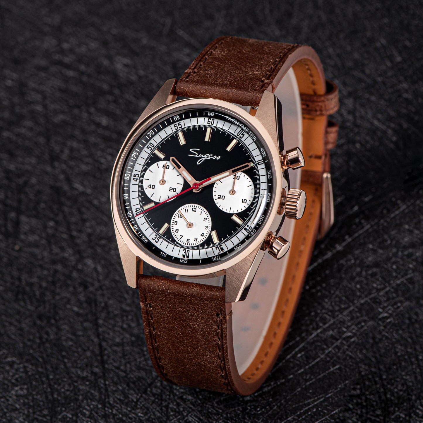 Chrono Heritage 442 Chronograph Special Dial Swan Neck Regulator