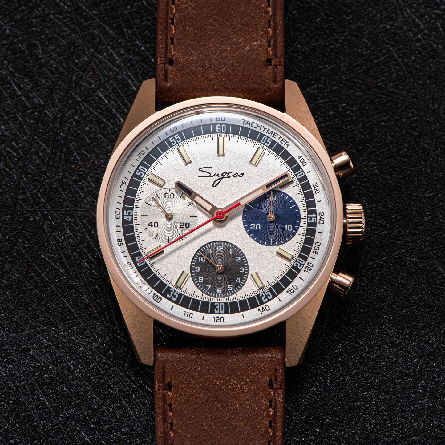 Chrono Heritage 442 Chronograph Special Dial Swan Neck Regulator