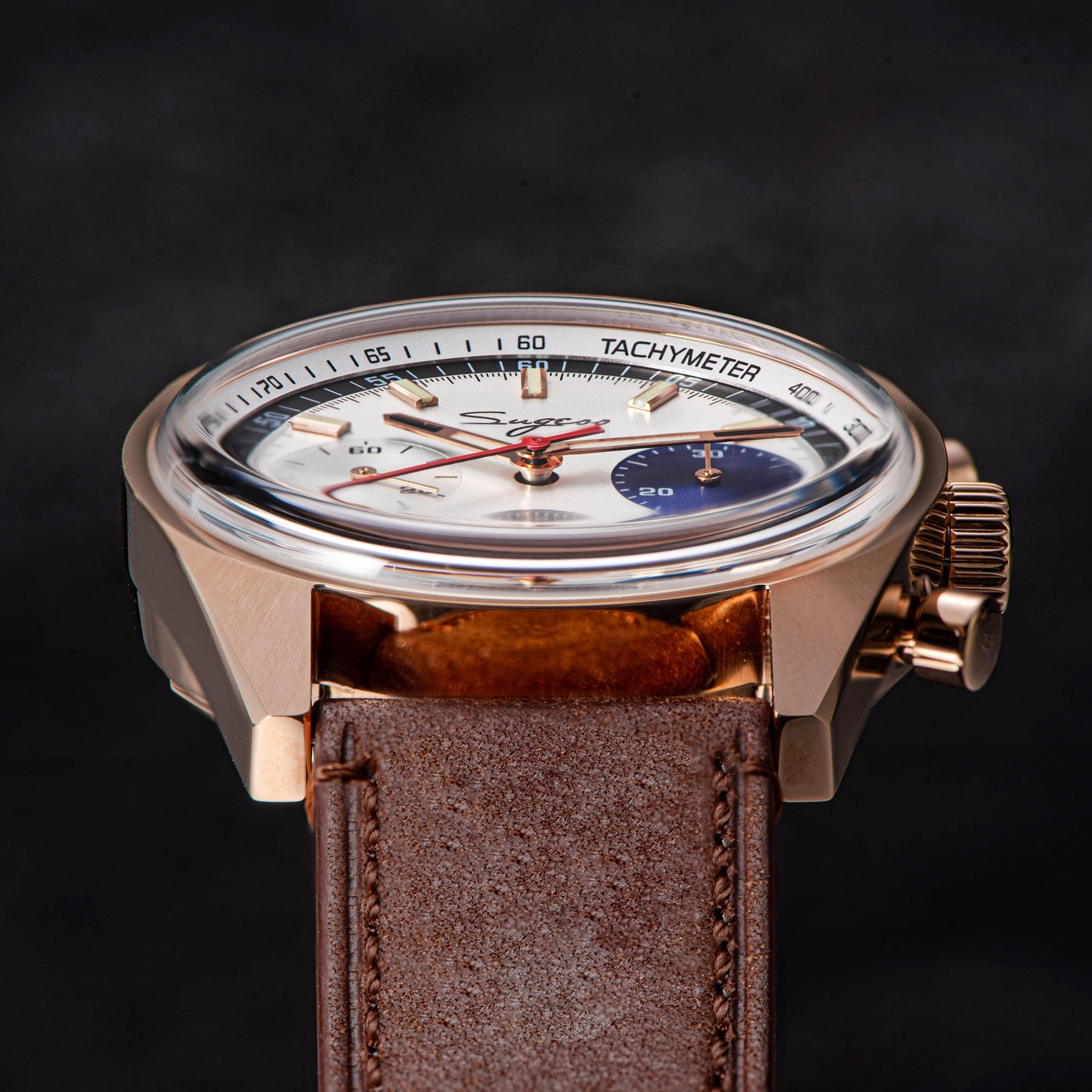 Chrono Heritage 442 Chronograph Special Dial Swan Neck Regulator