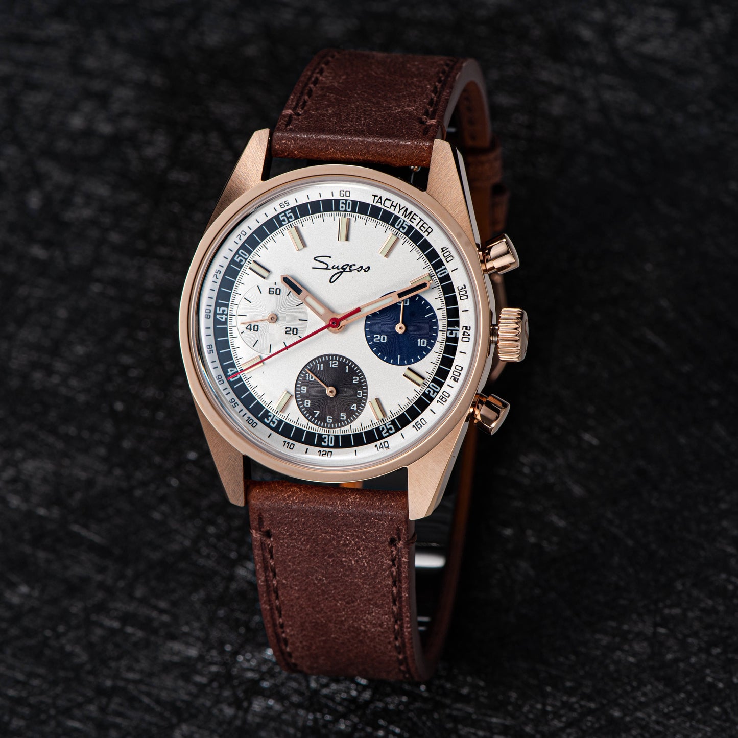 Chrono Heritage 442 Chronograph Special Dial Swan Neck Regulator