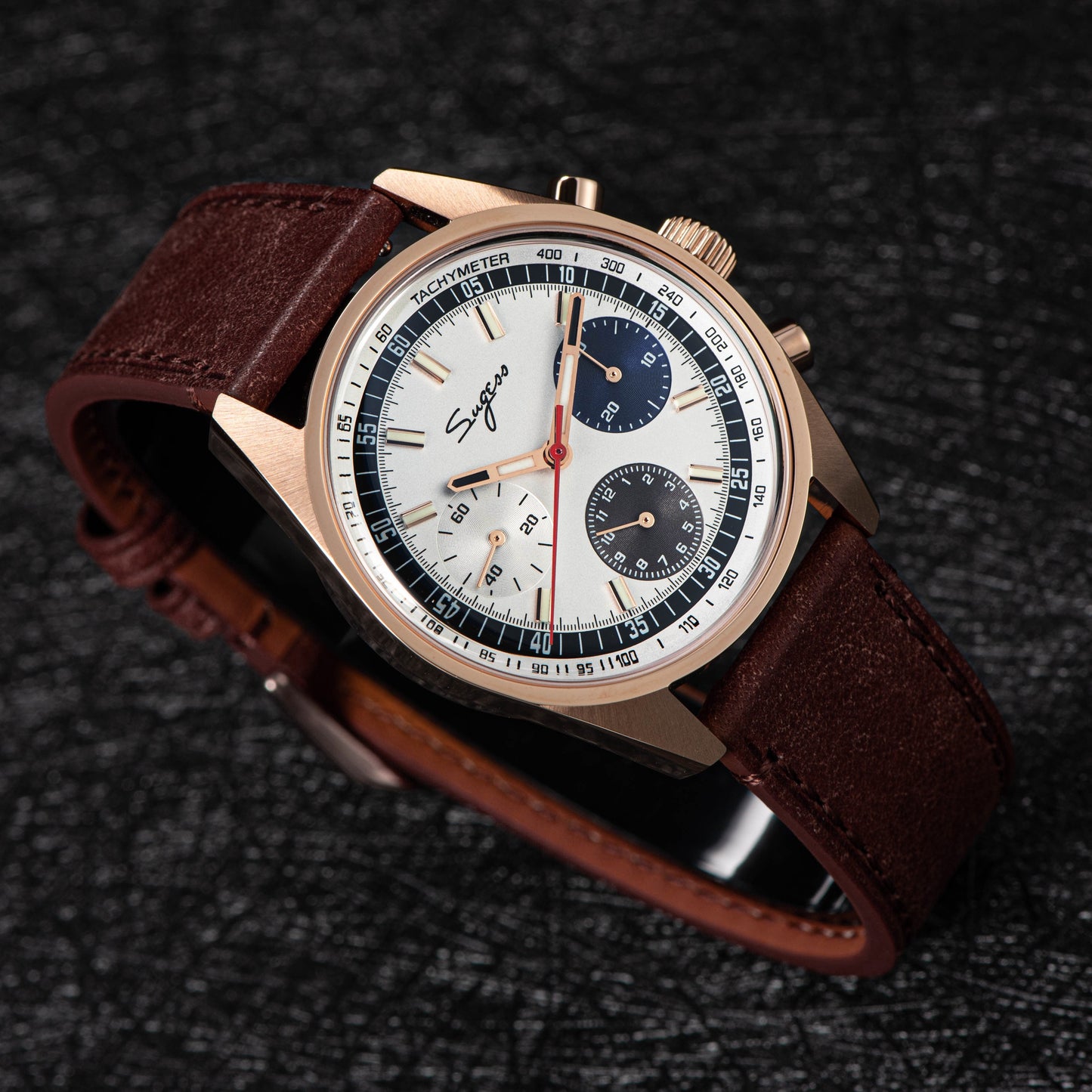 Chrono Heritage 442 Chronograph Special Dial Swan Neck Regulator