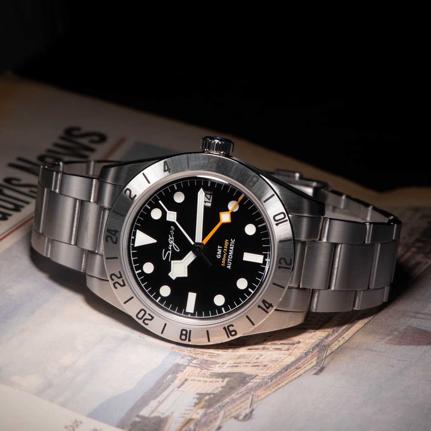 Heritage 431 BB GMT (Seiko NH34 GMT movement)