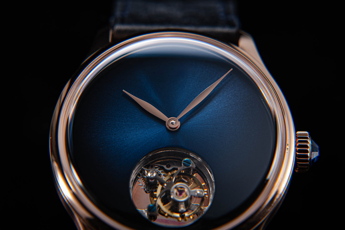 Tourbillon Master S454 Rose Gold Blue Dial