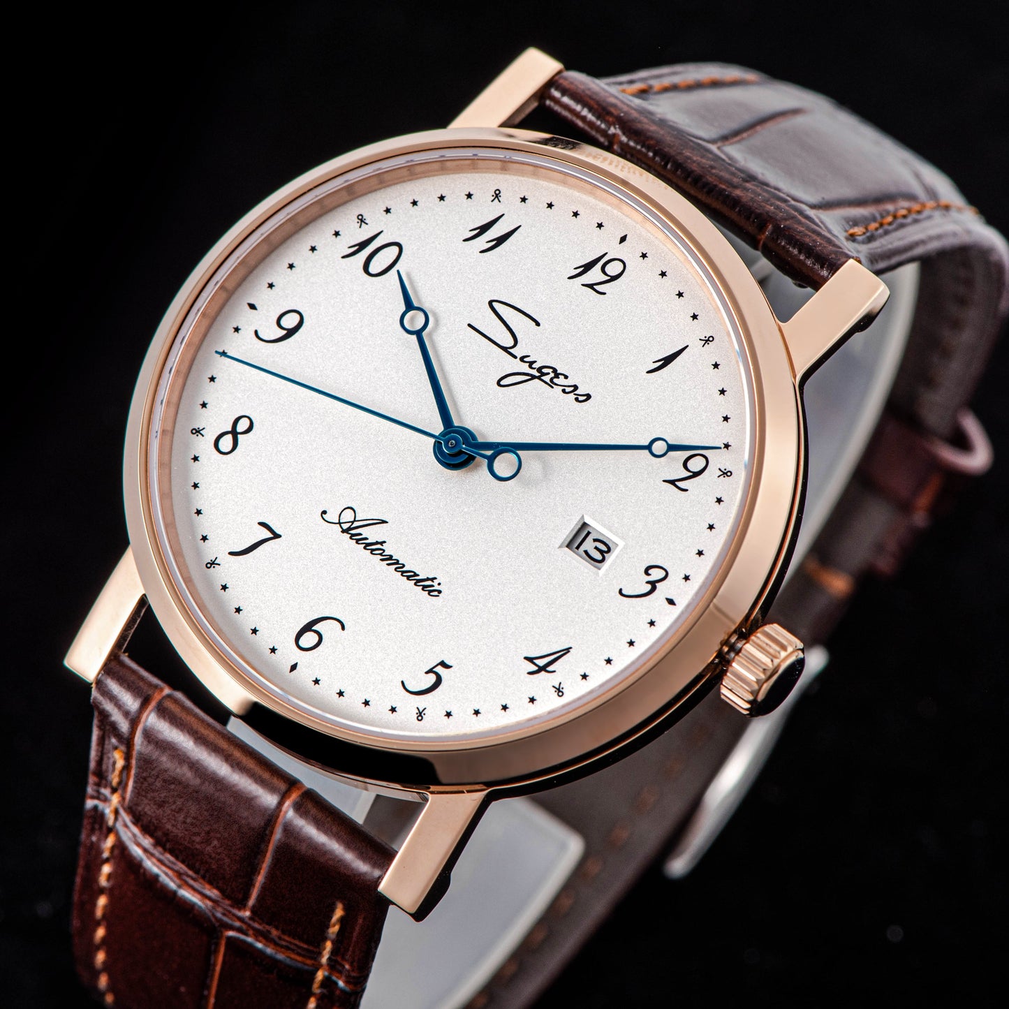 Slim Master SU9015RW Rose Gold Automatic