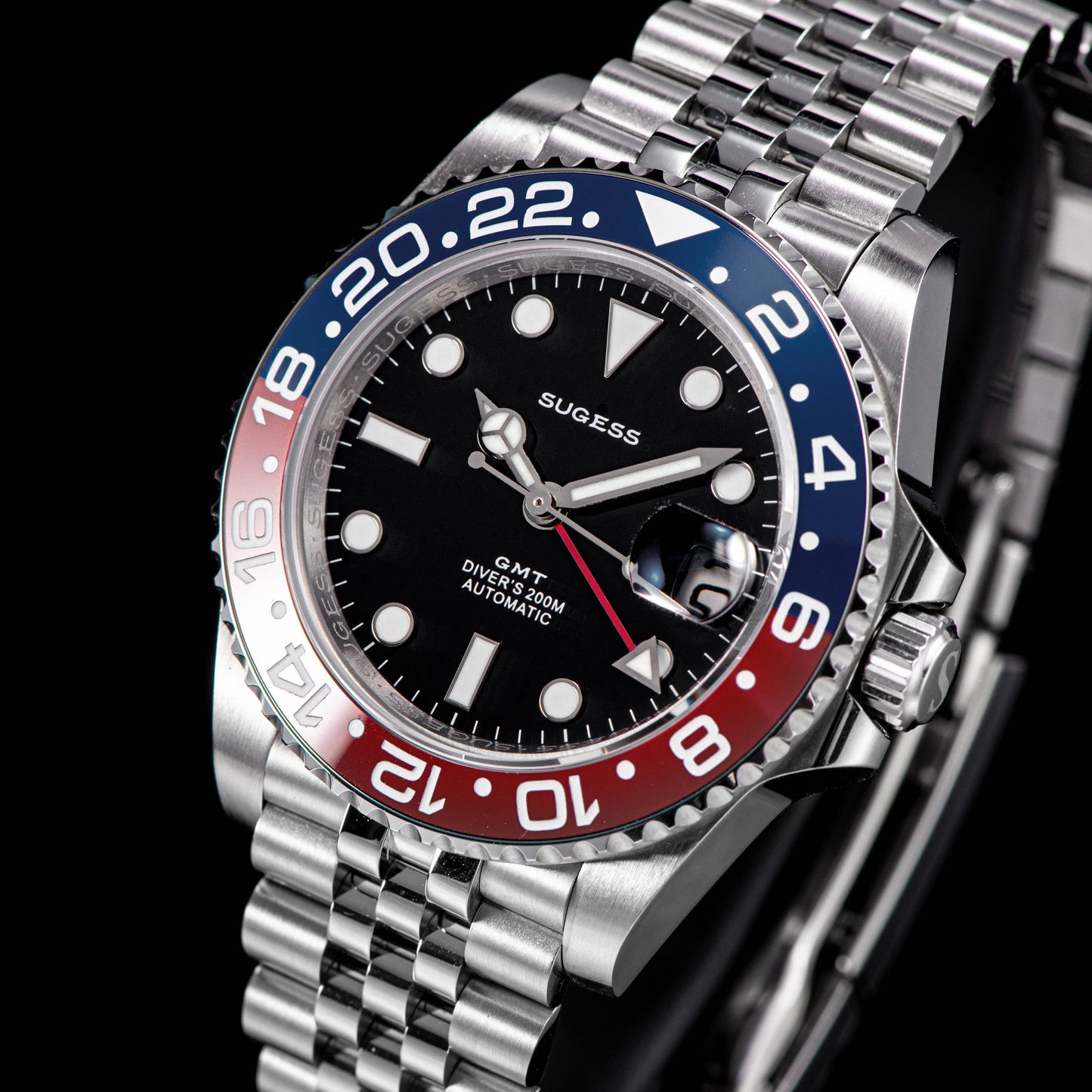 GMT DIVER'S SU126710BLRO Red & Blue Bezel Pepsi Jubilee Bracelet (2024 Updated version)