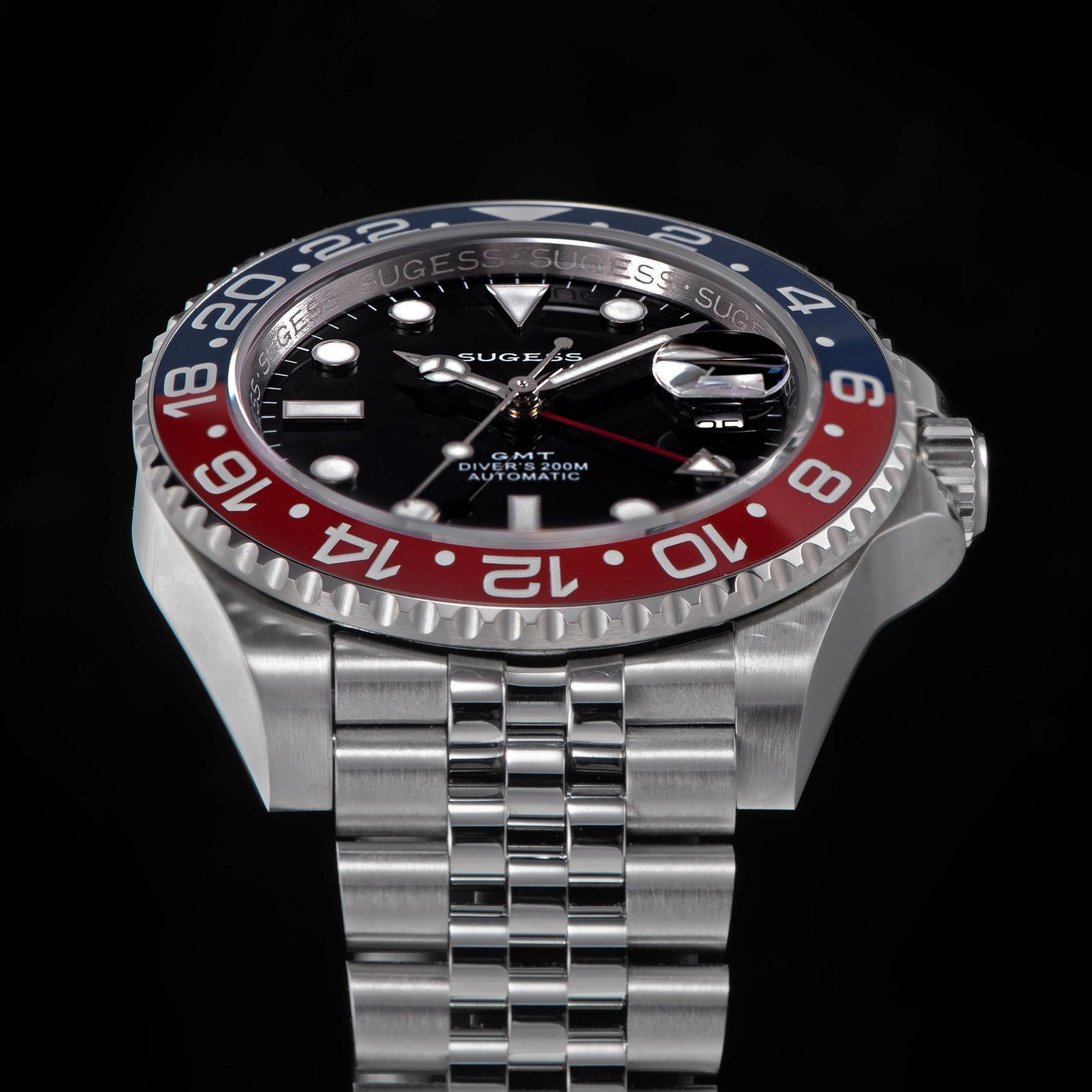 GMT DIVER'S SU126710BLRO Red & Blue Bezel Pepsi Jubilee Bracelet (2024 Updated version)