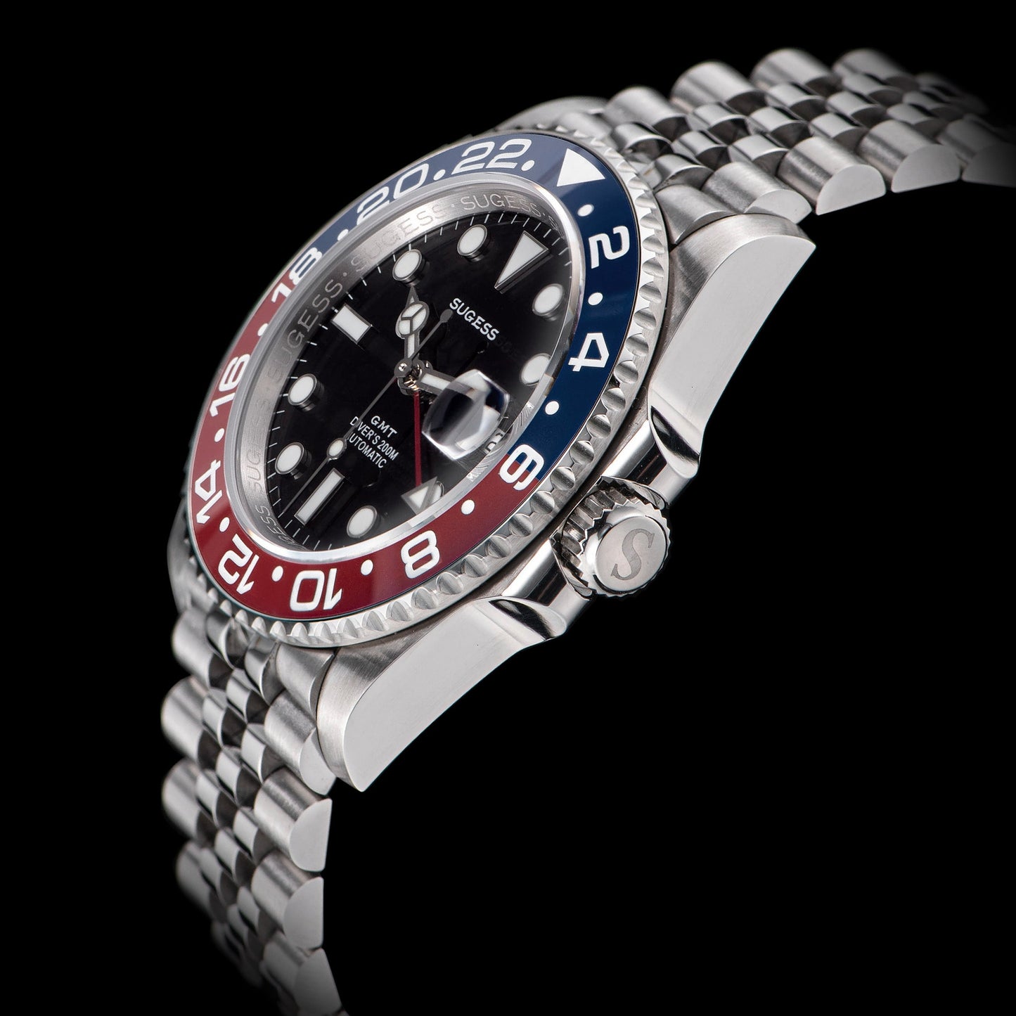 GMT DIVER'S SU126710BLRO Red & Blue Bezel Pepsi Jubilee Bracelet (2024 Updated version)