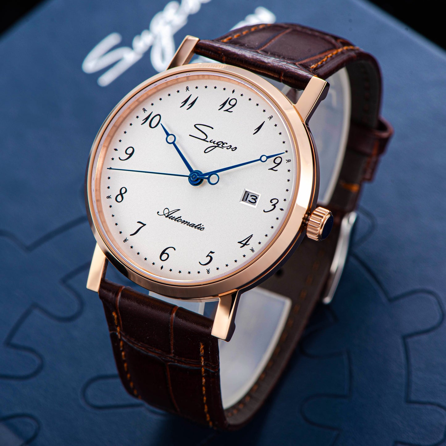 Slim Master SU9015RW Rose Gold Automatic