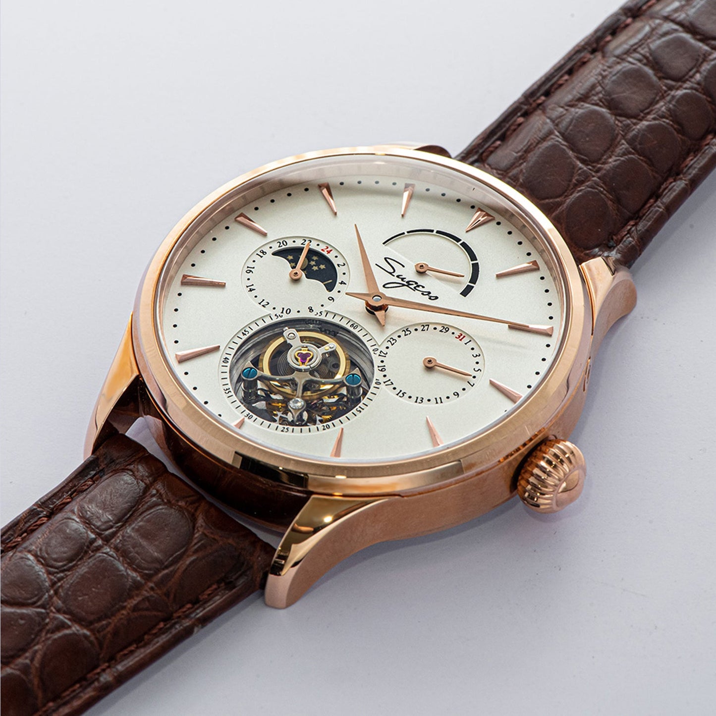 Sugess Tourbillon Master SU8007GW2