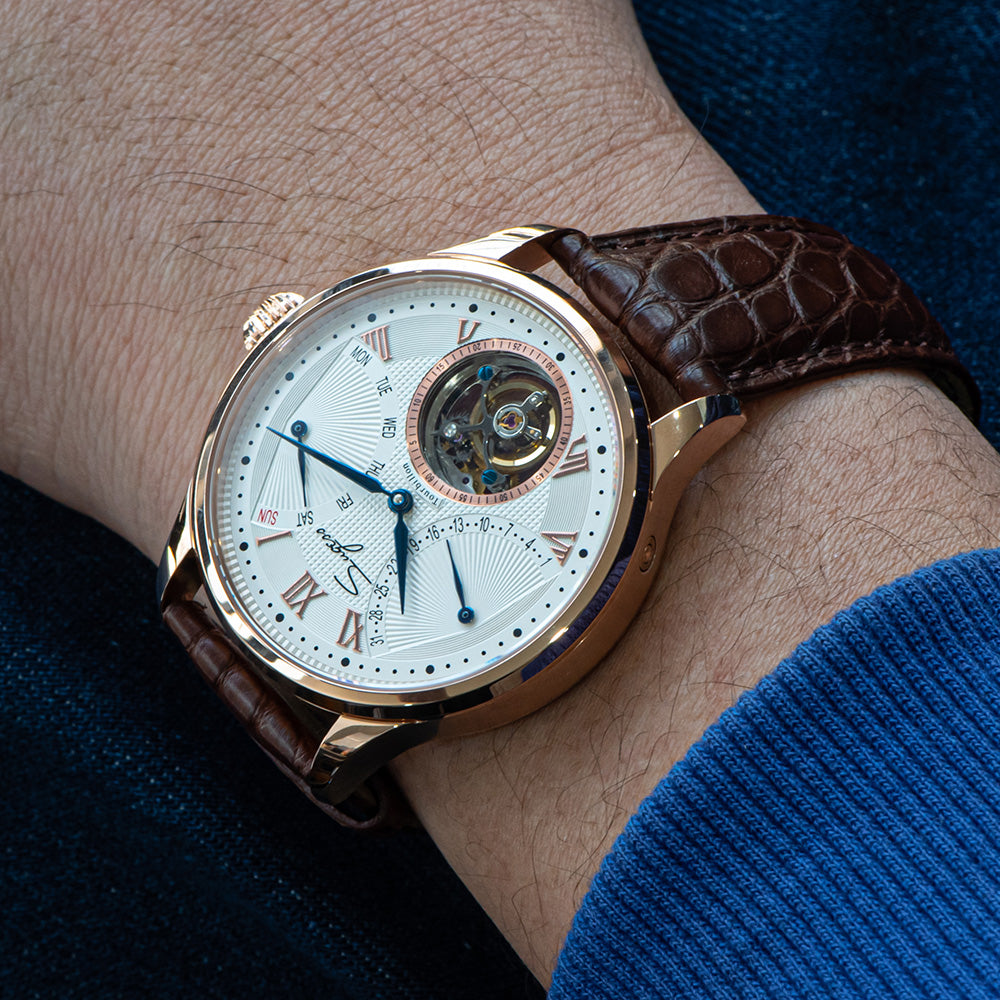 Tourbillon Master SU8004RG Rose Gold