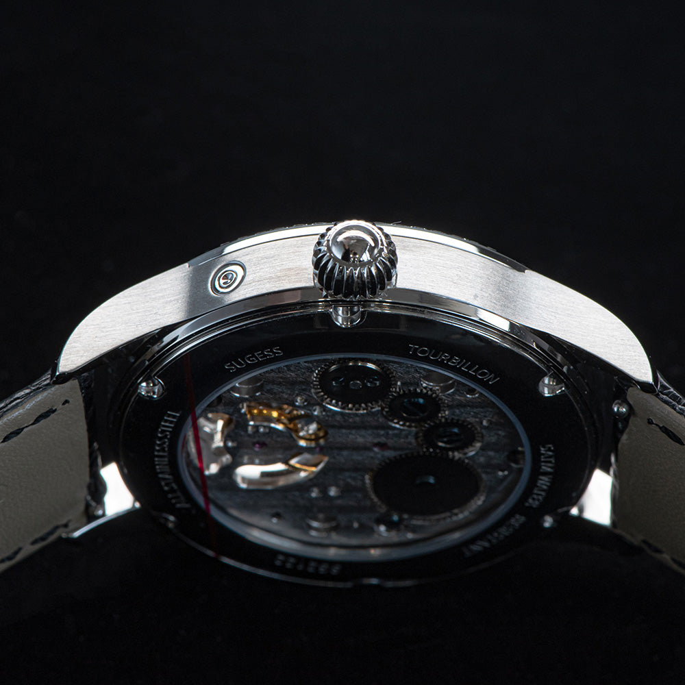 Tourbillon Master SU8004BKR Black Roman Numerals