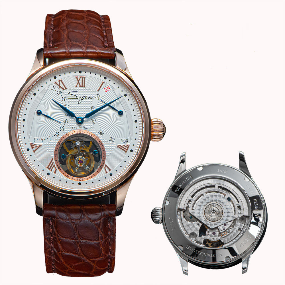 Tourbillon Master SU8004RG Rose Gold