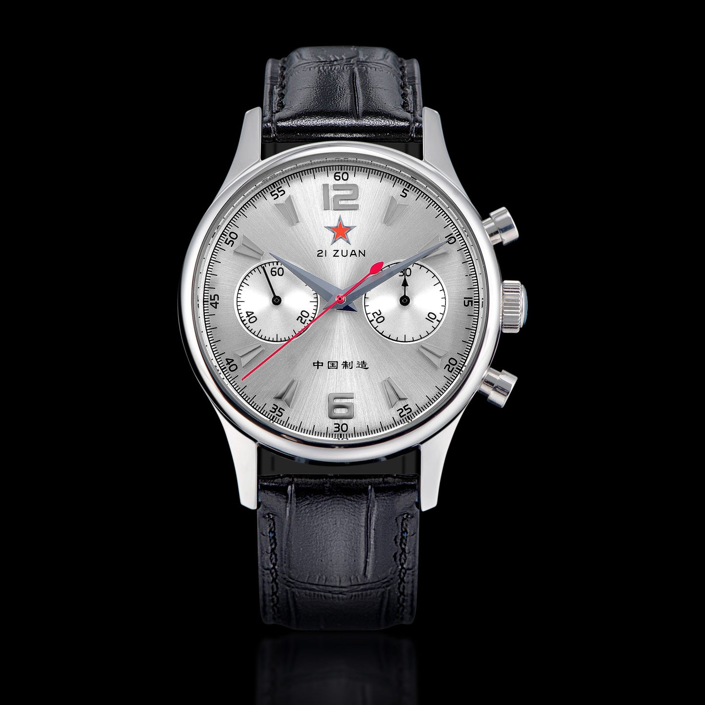 Seagull Movement Watch SU1963S 1963 38mm Silver Dial