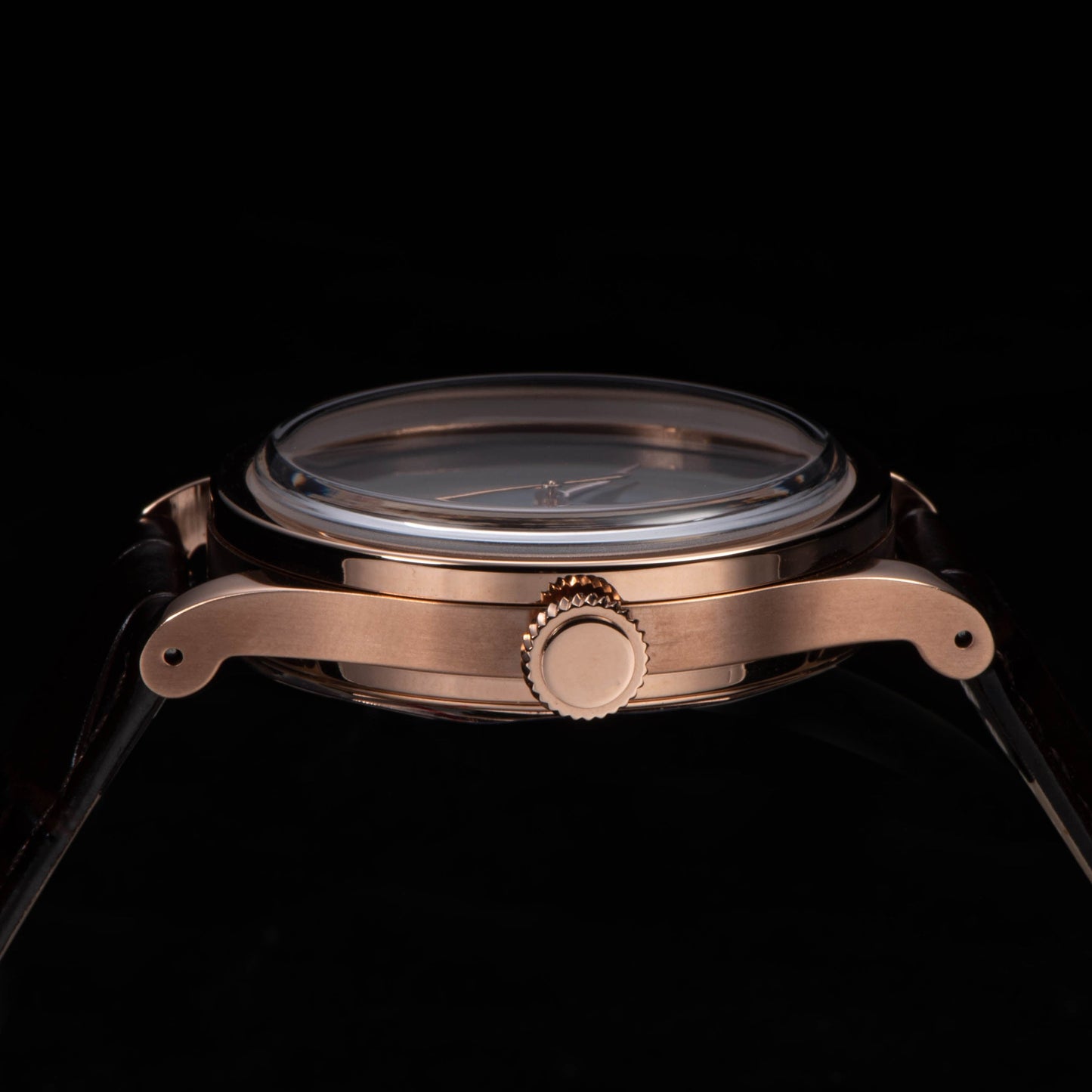 Heritage 411-3A Seagull 2130 Movement Rose Gold Case Blue Dial SU4113RBL