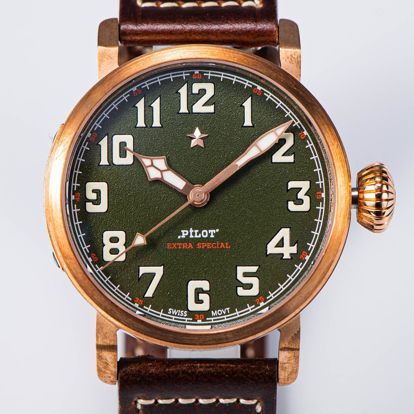 Pilot Master SUPILOT018 Green Dial NH35 Movement